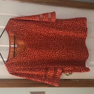 Bell sleeve blouse